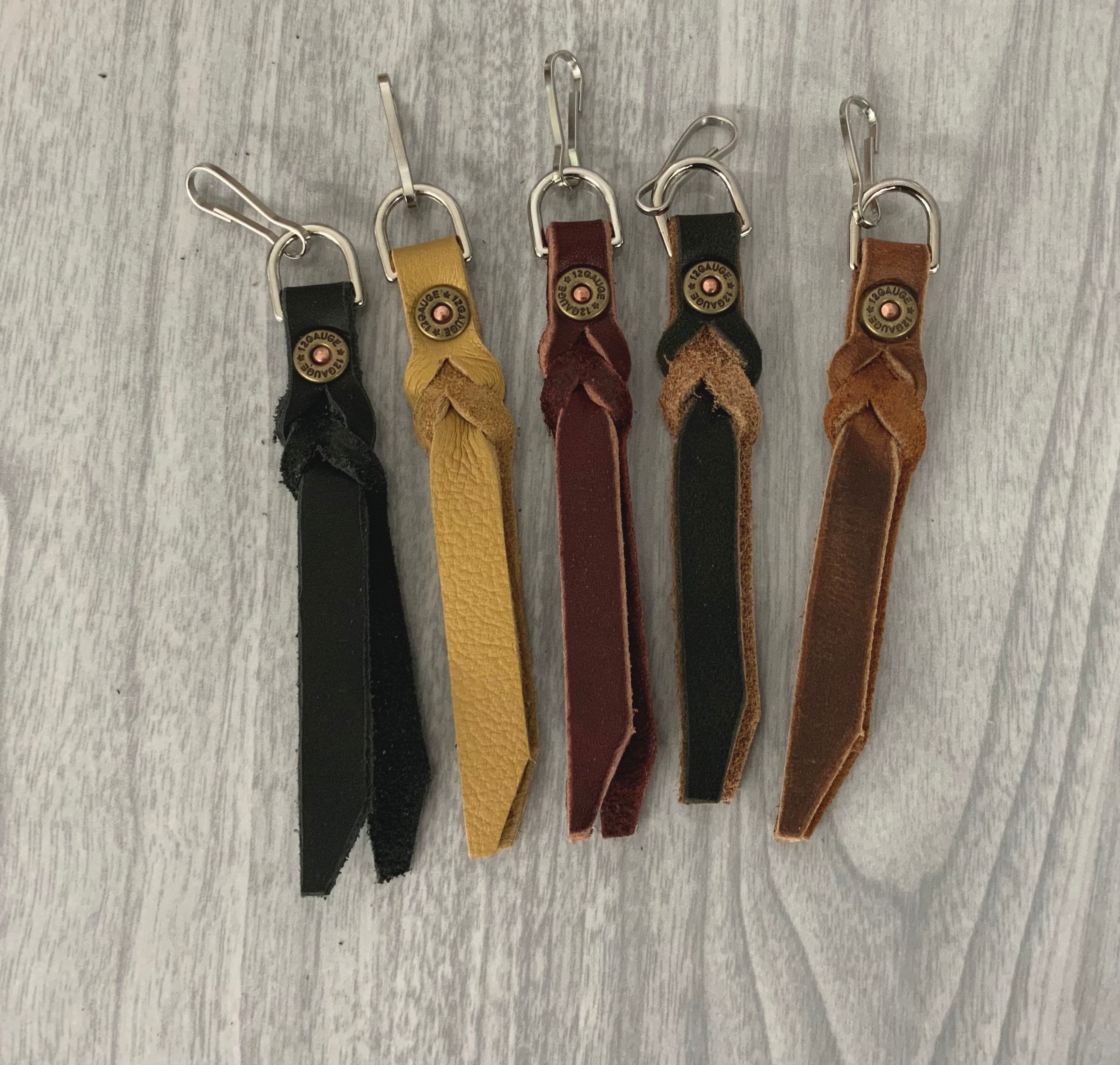 Makers' Mercantile Leather Zipper Pull