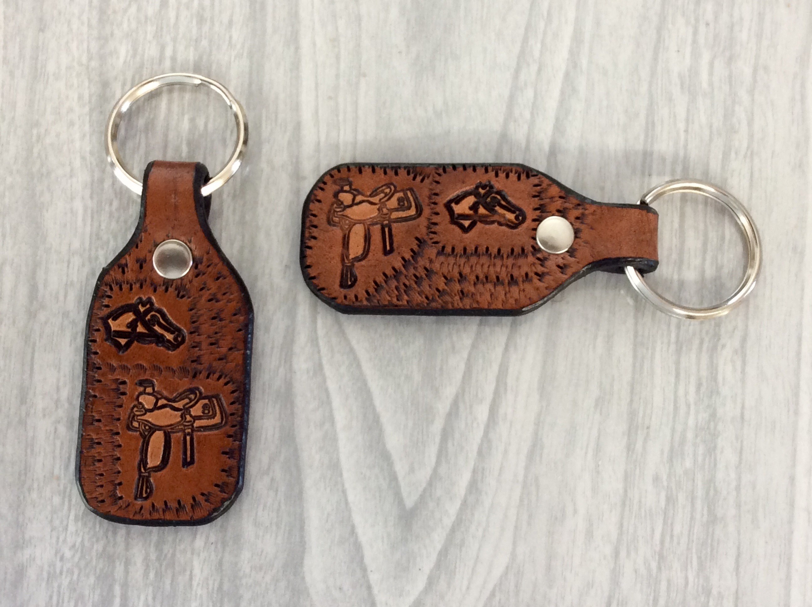 Saddle Key Fob Saddlehorse Key Chain Keyfob Keychain Etsy UK