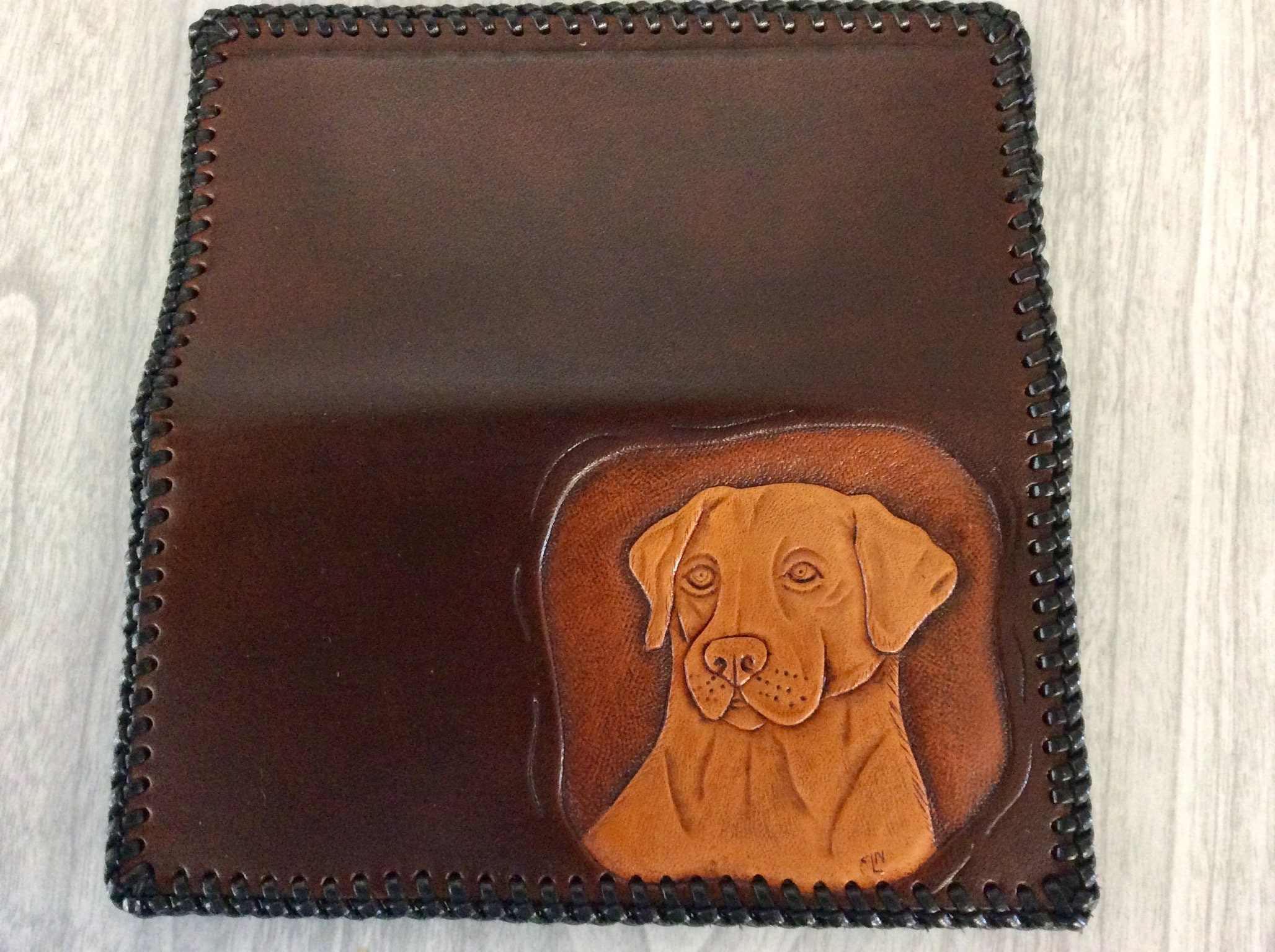 Labrador Wallet - Etsy