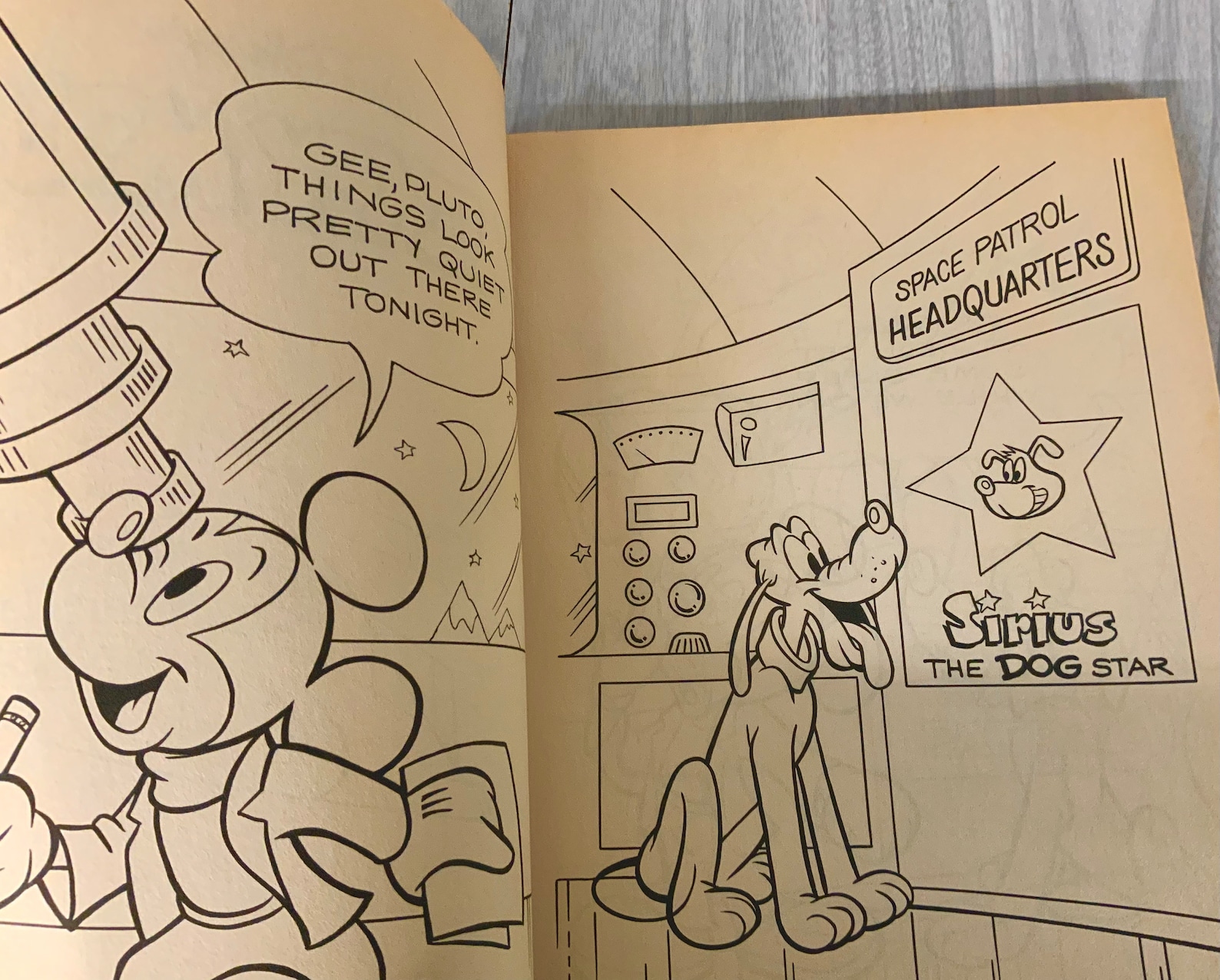 Mickey Mouse A Giant Coloring Book Walt Disneys Mickey Etsy