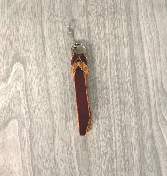 Zipper Pull, Leather Zipper Pull, Purse Zipper Pulls, Coat Zipper Pulls,  Jacket Zipper Pulls, Leather Zipper Pull Tab, Handmade Zipper Pull 