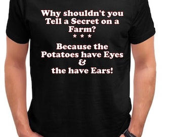 Farming Secrets Fun T-shirt - can be personalised