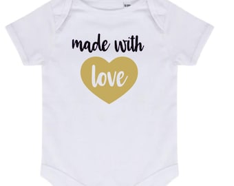 Made with Love - Baby Vest