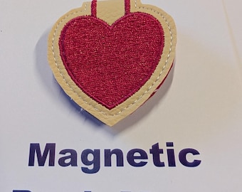 Heart Magnetic Book Mark