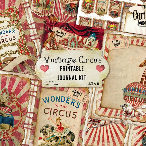 Circus Vintage - Etsy