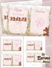Shabby Chic Christmas Recipe Cards - Collage Sheet -Printable Recipe Card - Digital Download - Gingerbread - INSTANT DOWNLOAD - Food Cards 