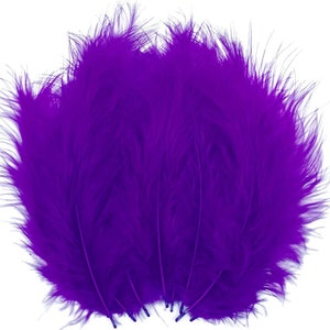 Marabou Feathers Purple .25 oz. (7 g)