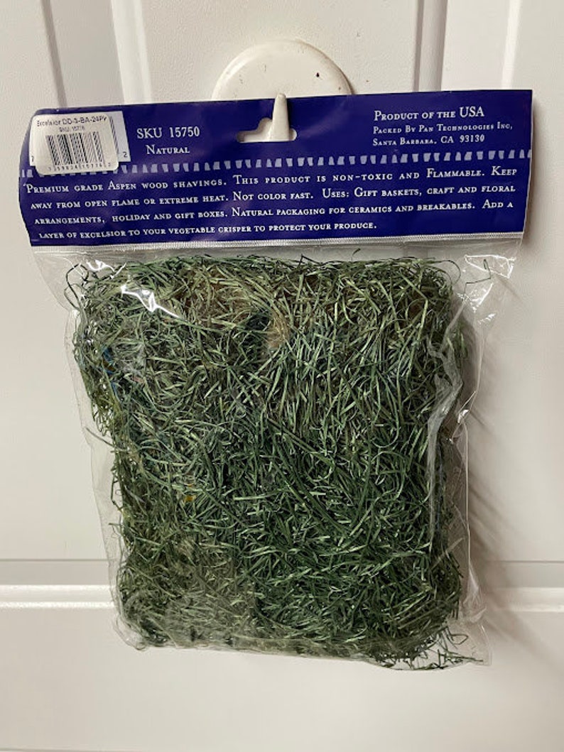 Excelsior Premium Grade Aspen Wood Shavings Green Etsy