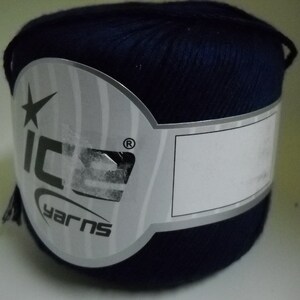 Ice Yarns Belek Viscose  navy blue