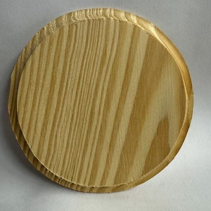 Unfinished Wood Beveled Edge Wooden Mini Sign Plaques -Wood Board Signs in Assorted Shapes and Sizes by Darice