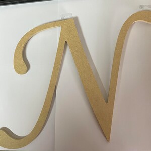 9&quot; letter 1/4 Thick