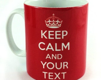 keep calm mug etsy