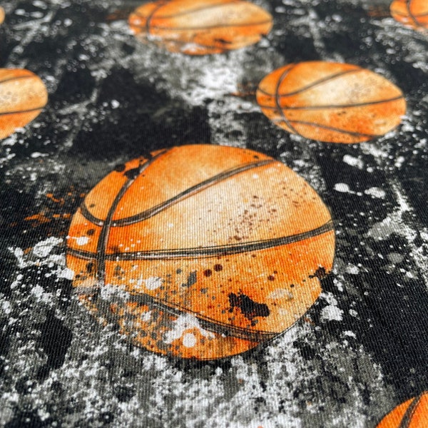 Basketball jersey fabric, ball cotton jersey fabric by Half Yard