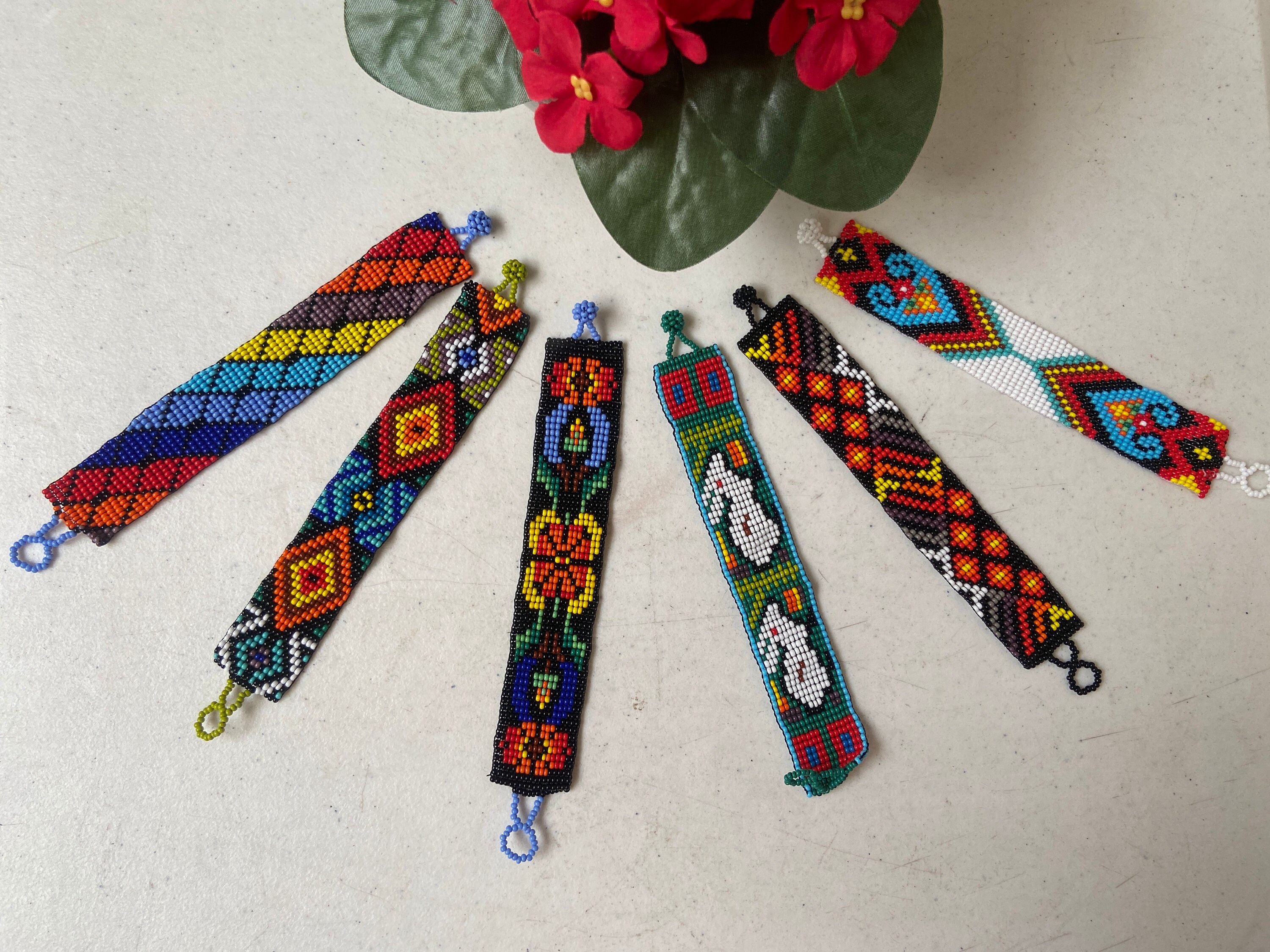 Mexican shop beaded bracelets