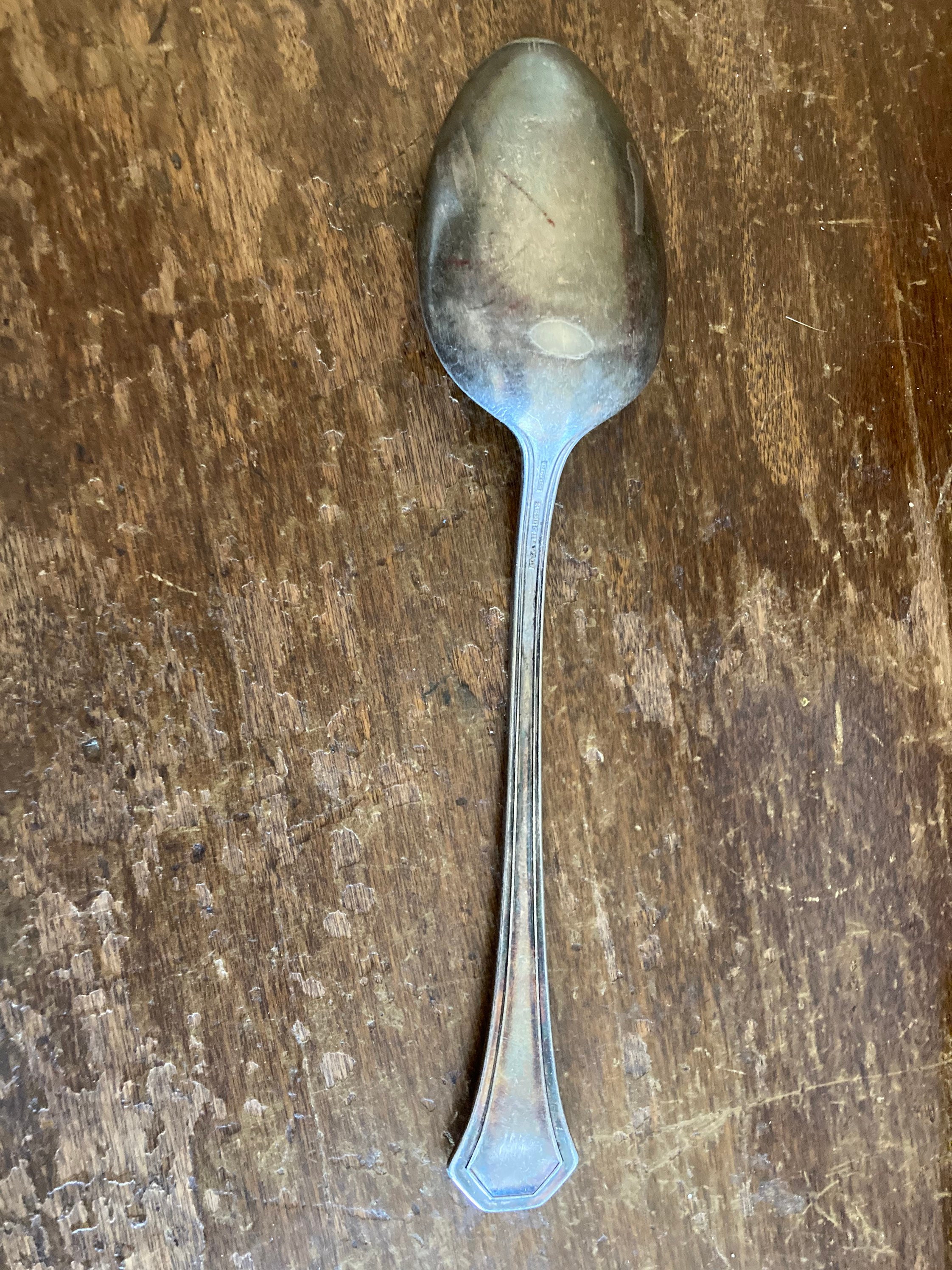 Antique Barton and Reed Silverware Serving Spoon Etsy