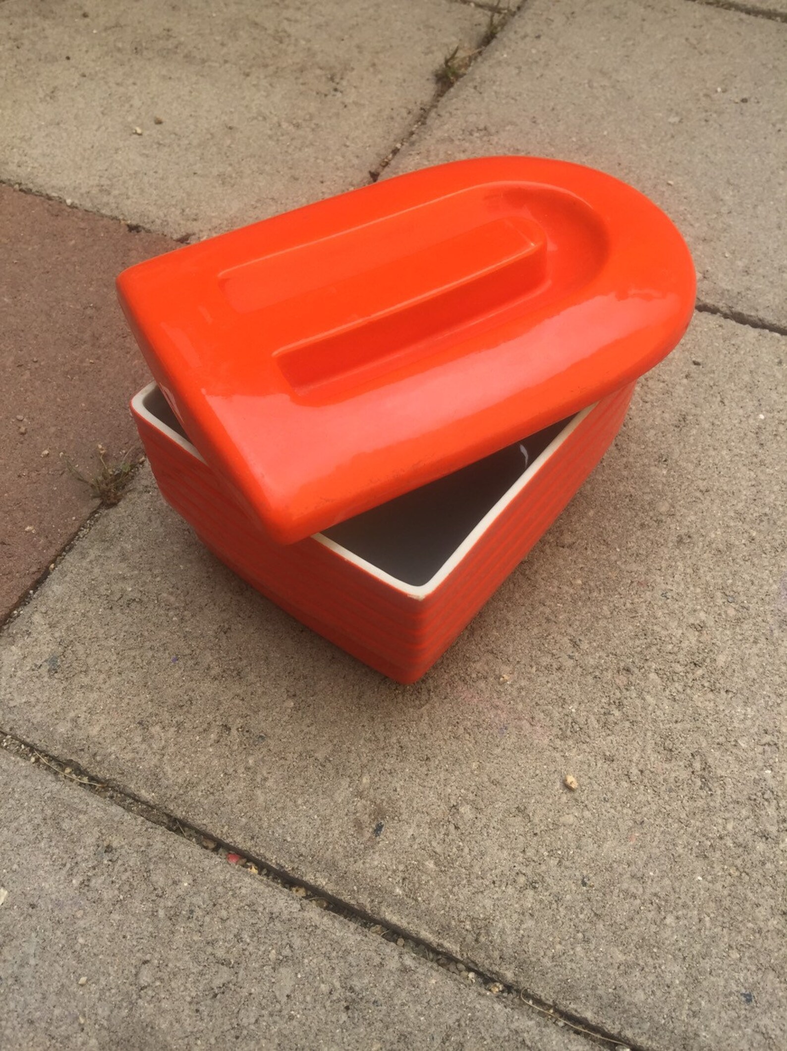 Antigua Westinghouse Orange Mid-Century Ceramic Made in USA | Etsy