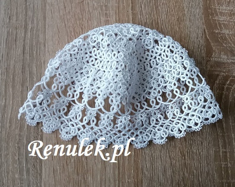 Baby Bonnet” -RENULEK- PDF Original Shuttle Tatting Pattern by Renulek ...