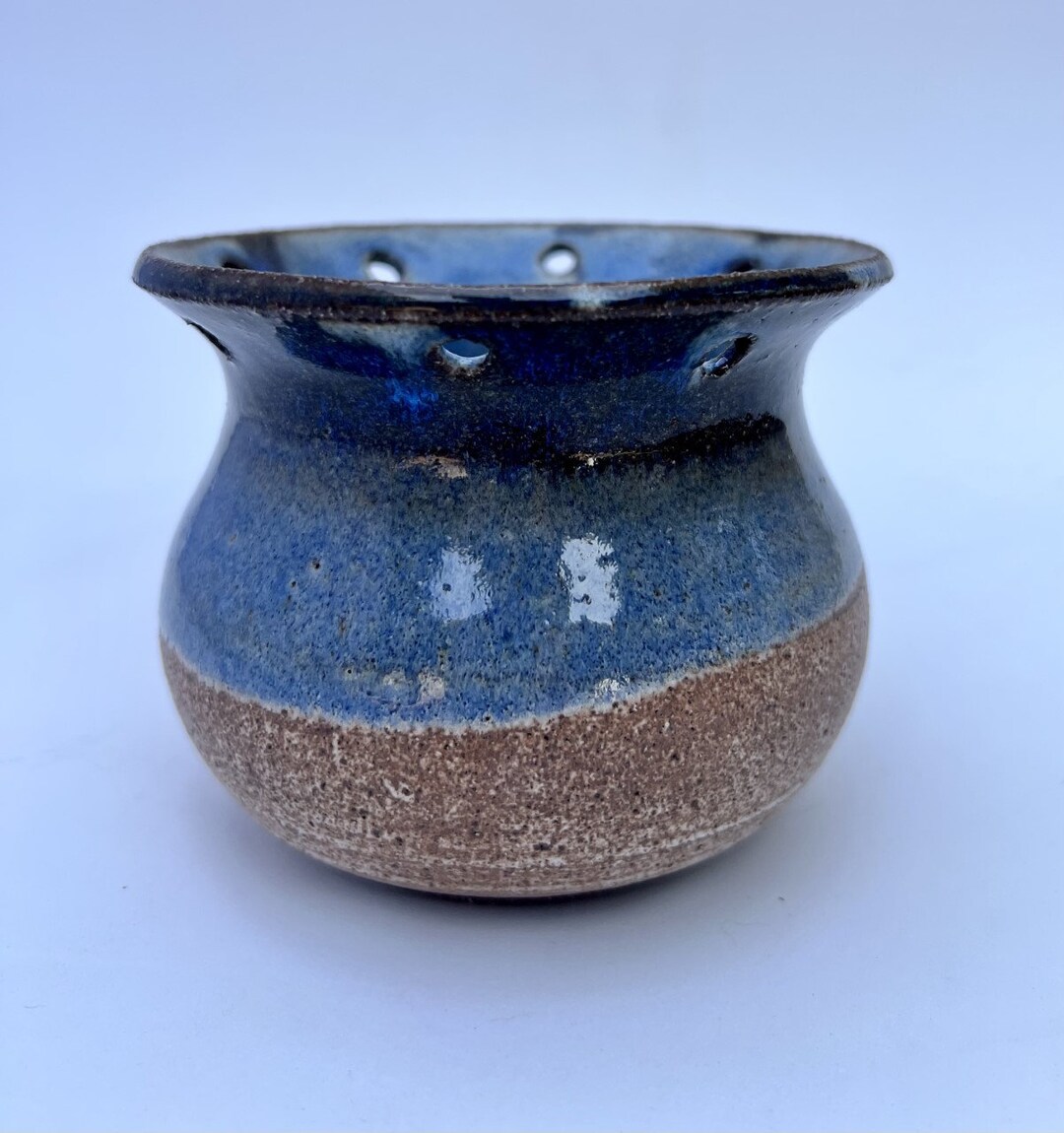 Bowl, Pottery Bowl, Handmade Pottery Bowl, Blue Bowl, Blue Pottery Bowl