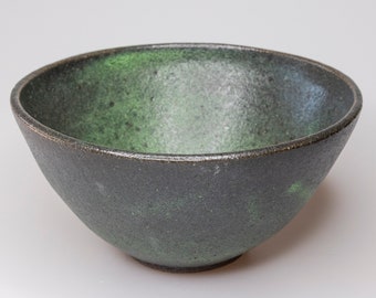 green Bowl, pottery bowl, handmade pottery bowl, green bowl, green pottery bowl,  pottery decor, green handmade pottery bowl, candy dish