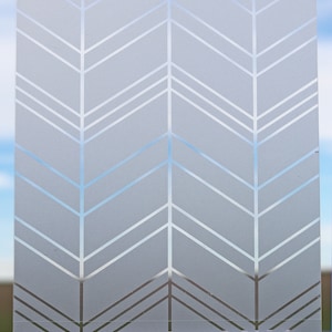 Indie Style Pattern for Frosted Window Vinyl
