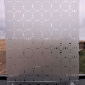 Dainty Style Pattern for Frosted Window Vinyl