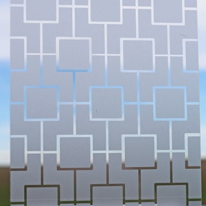 Contempo Style Pattern for Frosted Window Vinyl