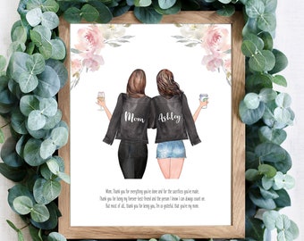 personalized mom and daughter gifts