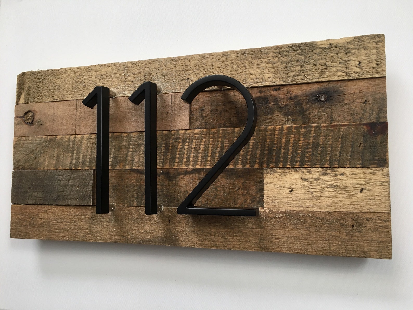 House Numbers Modern House Numbers Rustic House Numbers Etsy