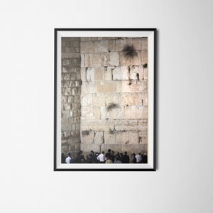 Jerusalem Gifts, Jewish Gifts, Jerusalem Photography, The Western Wall, Jewish Wall Art, The Wailing Wall, Made in Israel, Digital Download.