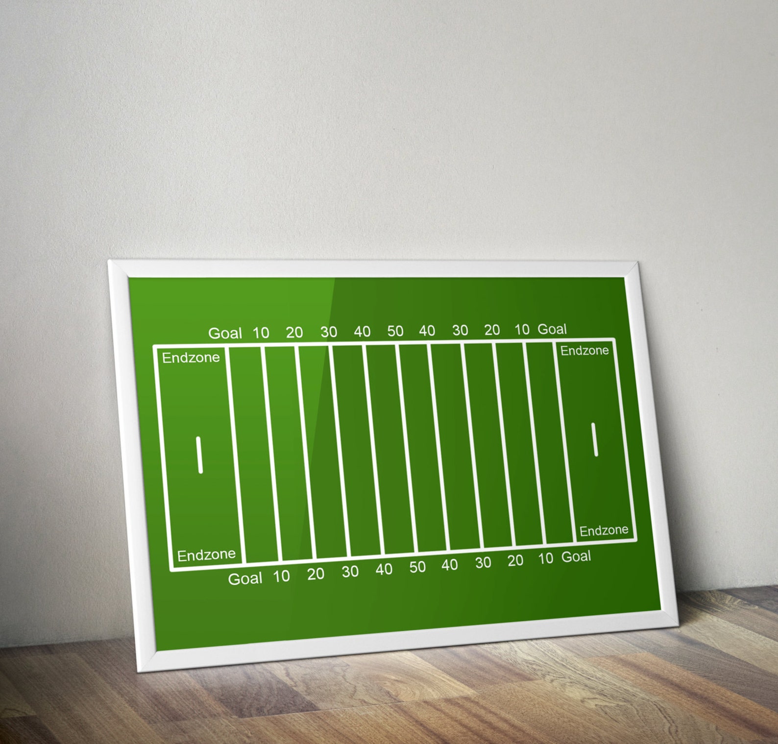Football Field Print Boy's Room Nursery Print Printable Etsy Israel