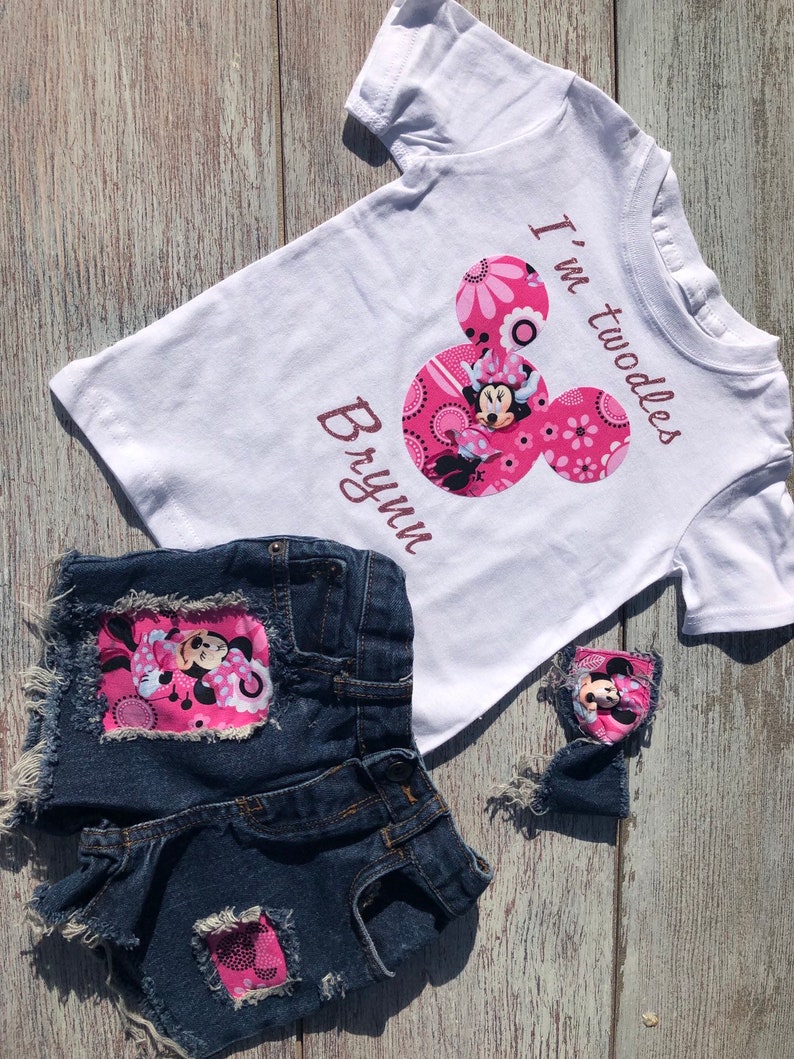 minnie mouse second birthday outfit