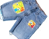 新品未使用品　XLARGE×SpongeBob DENIM PANTS XLARGE×SpongeBob DENIM PANTS（デニムパンツ）｜XLARGE