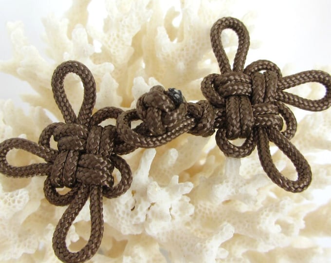 Frog Closure Brown Coat Button Historical Clothing Cape Clasp Cloak ...