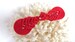 Frog Closure Hand Tied Chinese Knotting Red Cord Sweater Fastener Coat Button Purse Latch Historical Costume Sewing Notion 