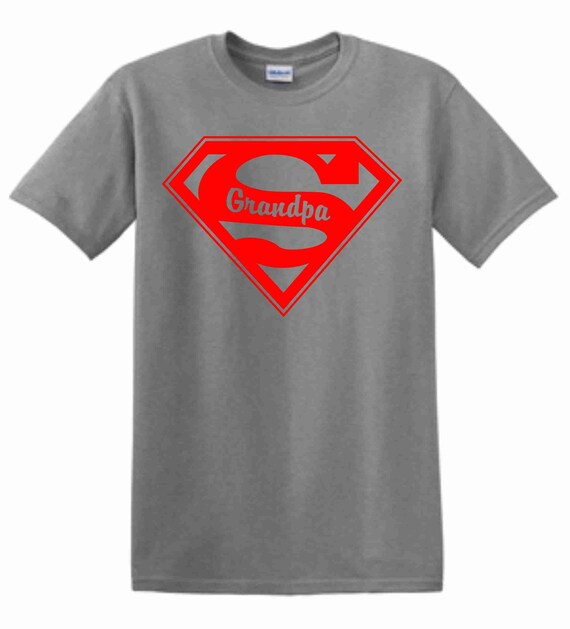 superhero grandpa shirt