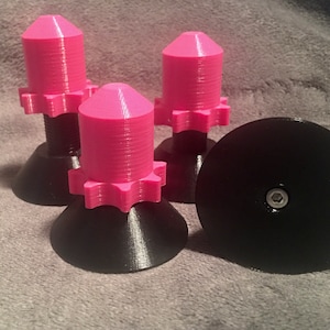 4pk Flat Top Heavy Duty Rocket Levelers - adjustable stands / paint stand for easy leveling - free shipping US