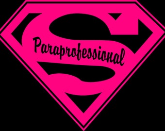 Super Here Paraprofessional - T-shirt paraprofessional