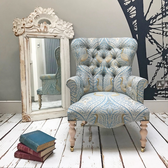 Blue peacock chair new arrivals