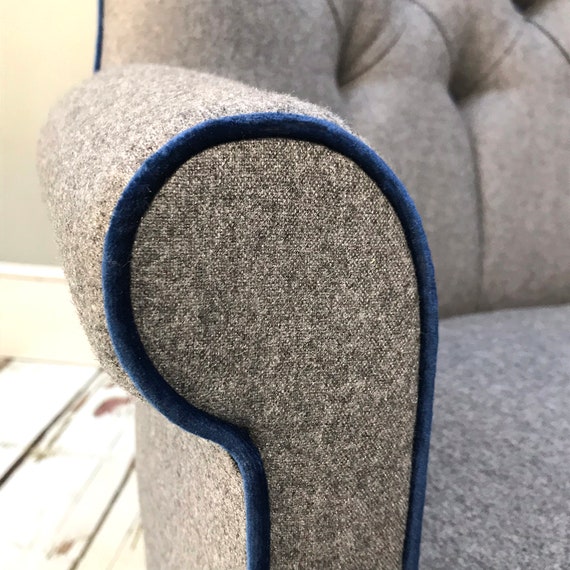 Wool armchair outlet