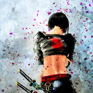 Katana - 16x20 print