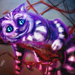 Cheshire Cat - 16x20 Print
