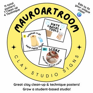 Clay Studio Signs - Opruimen en werkproces (Canva Edit) MauroArtRoom