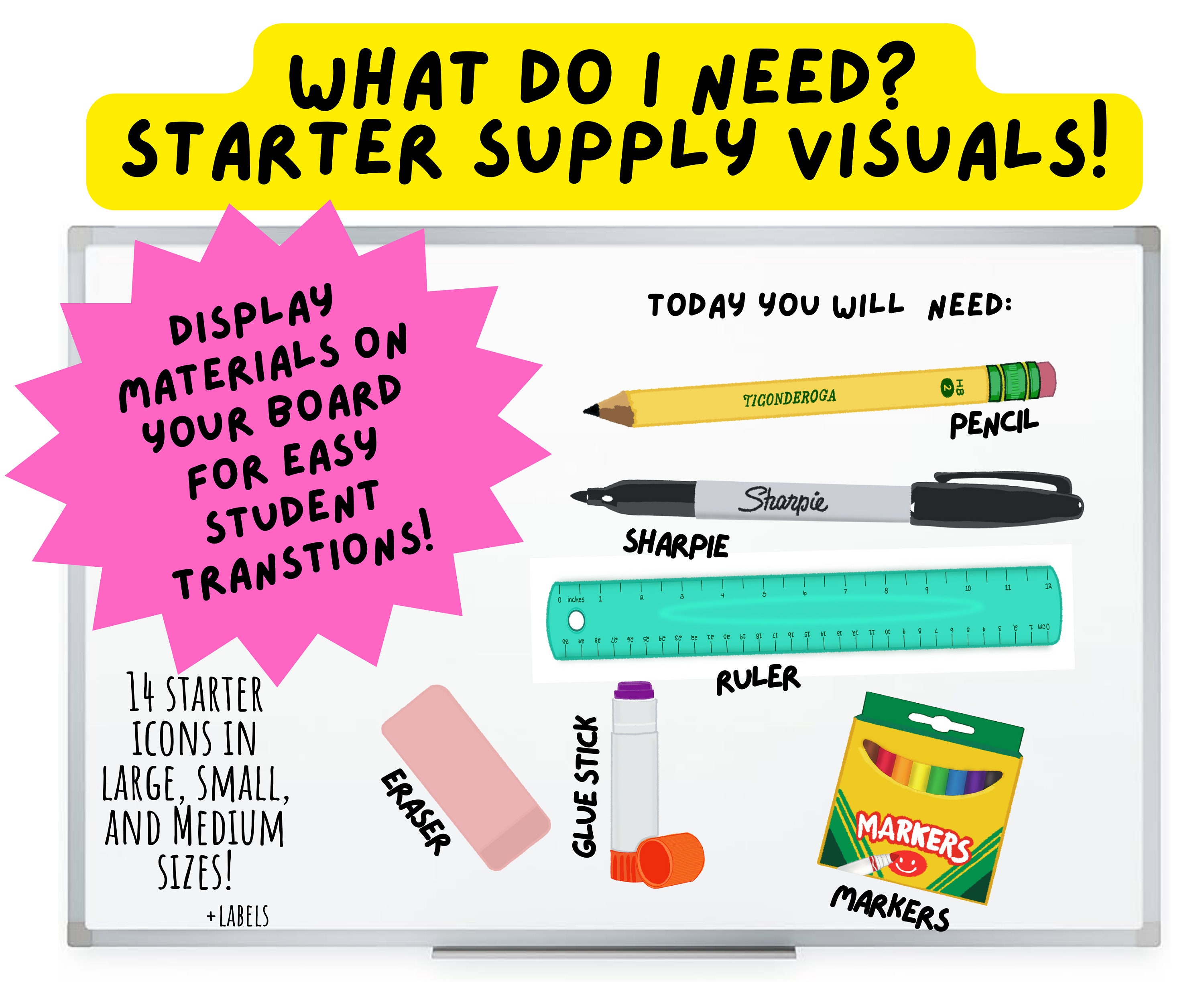 70+ Must-Have Teacher School Supplies for Your Classroom