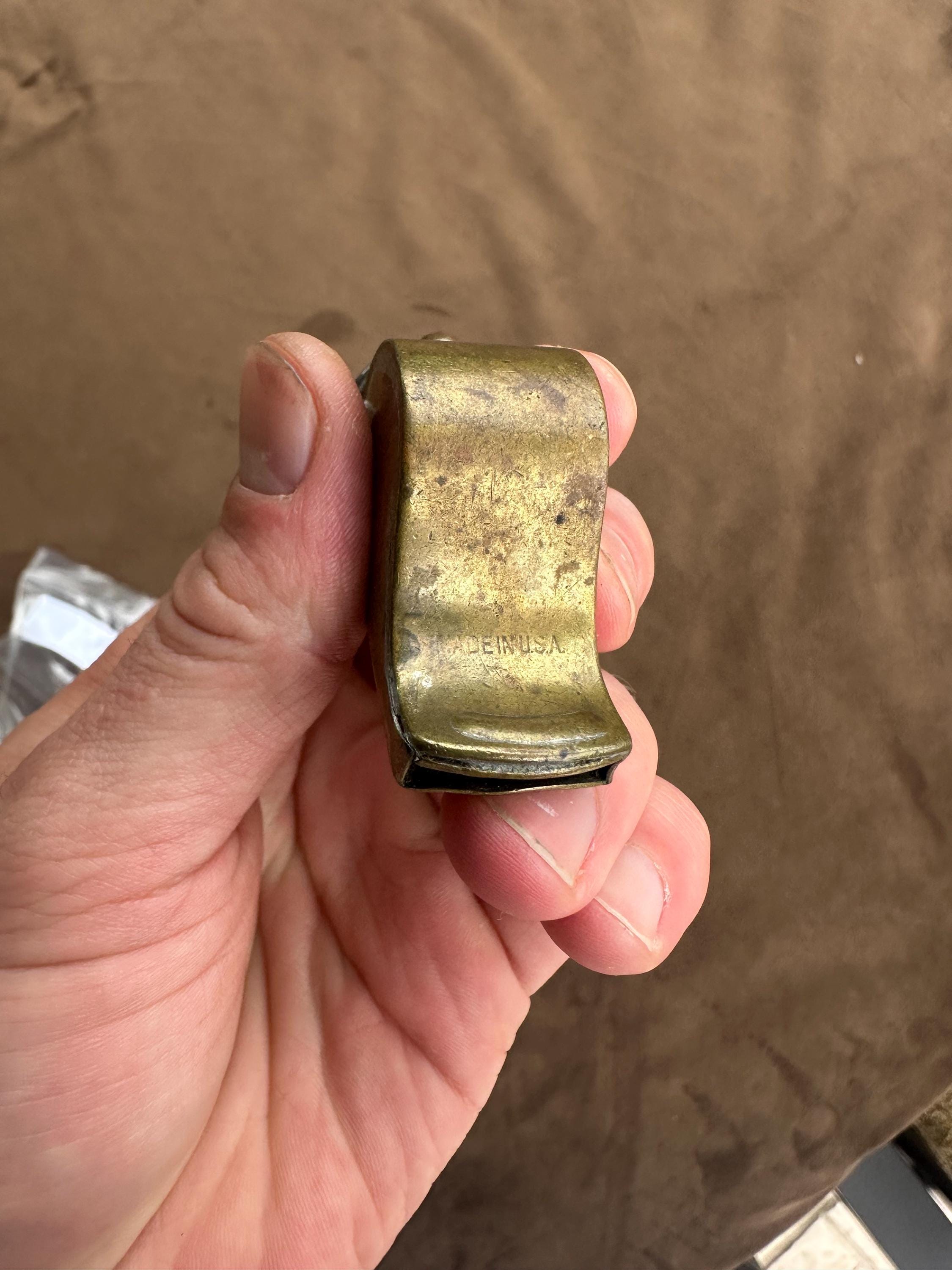 Antique Military Brass Whistle (0492) - Etsy