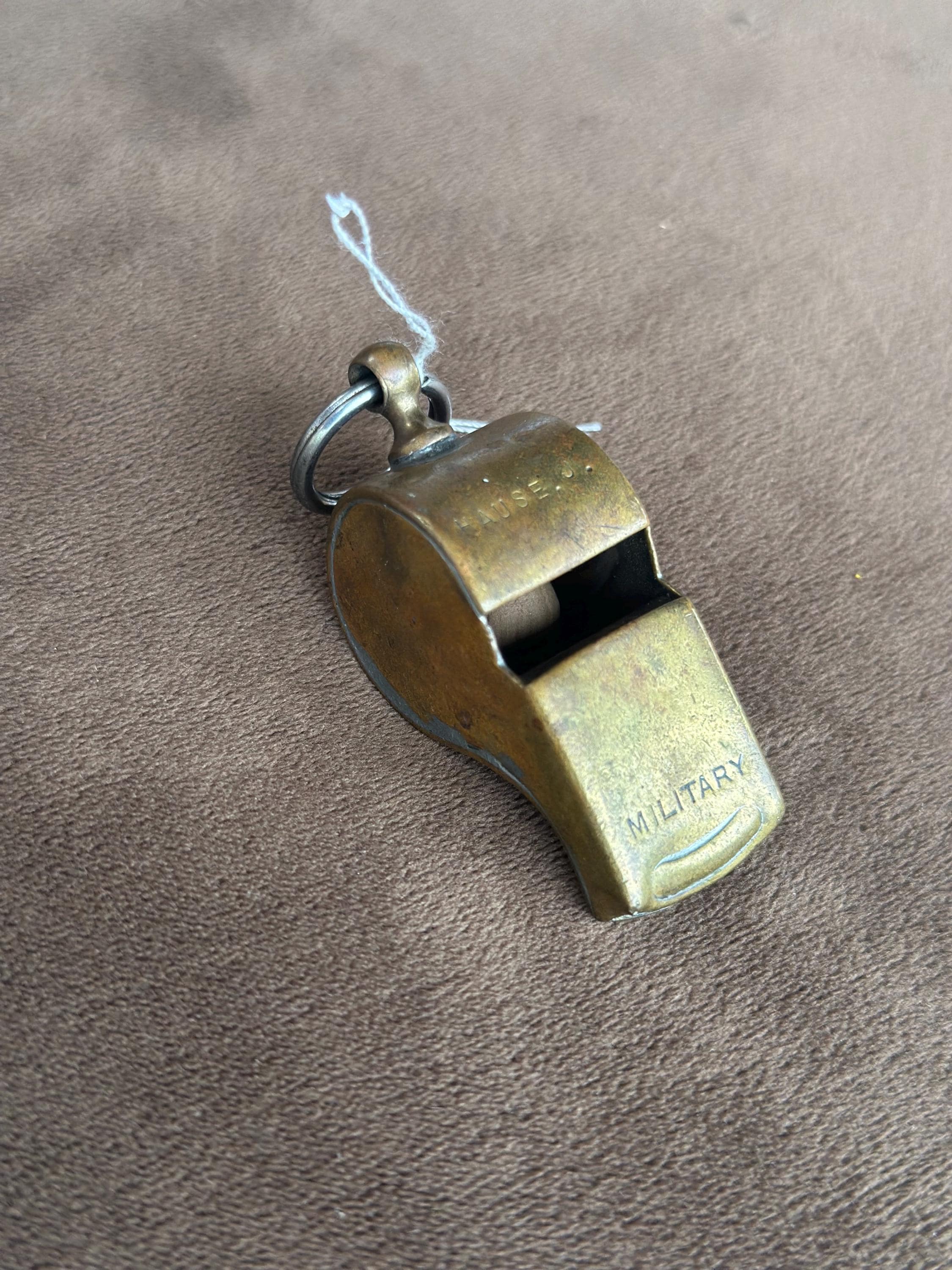Antique Military Brass Whistle (0492) - Etsy