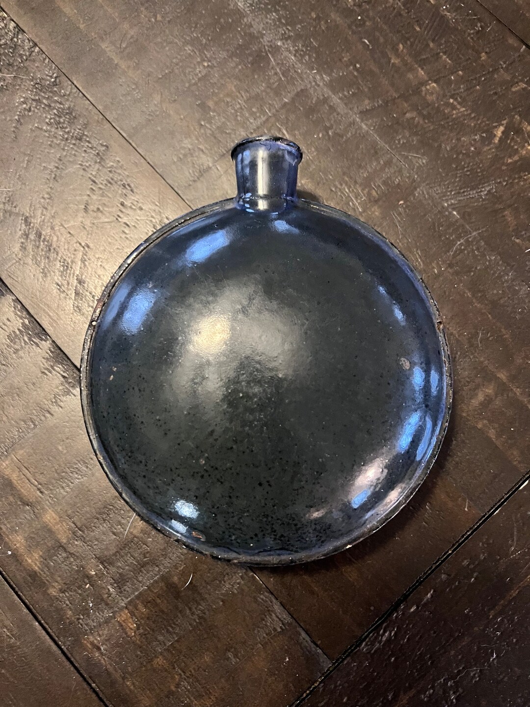Flask Granite Ware rare Etsy