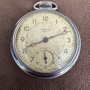 Wind Up Pocket Watch (0377)