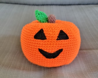 Crochet amigurumi pumpkin/jack o lantern pattern