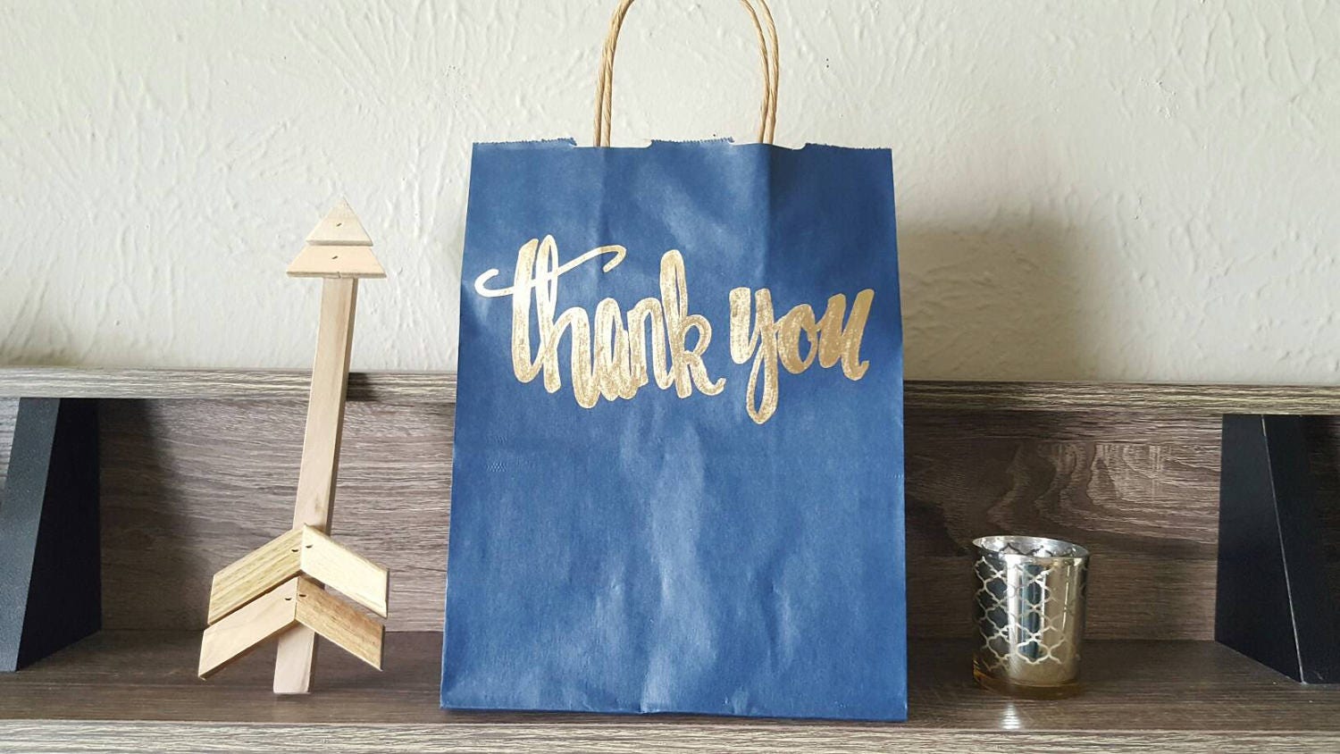 Thank you gift bags Custom Gift Bags Bridal Party Gift Bags Etsy
