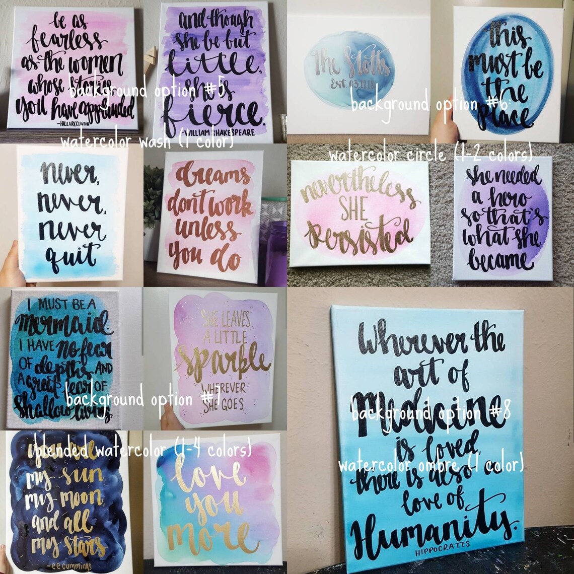 Custom Quote Canvas Custom Canvas Quote Canvas Quote Art Etsy